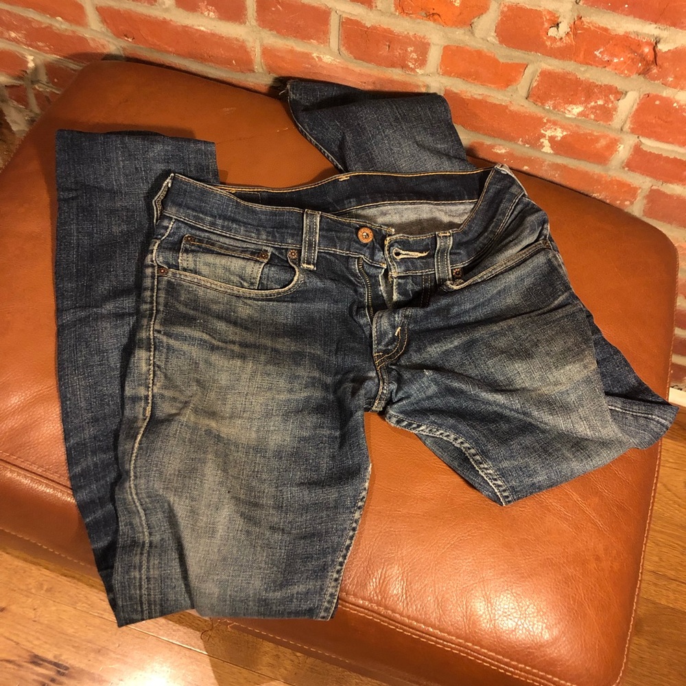 Original Orange Tag Levi Denim Jeans